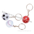 Plastic Foaming Ball Key Chain